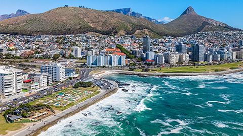 Shore of Cape Town South Africa